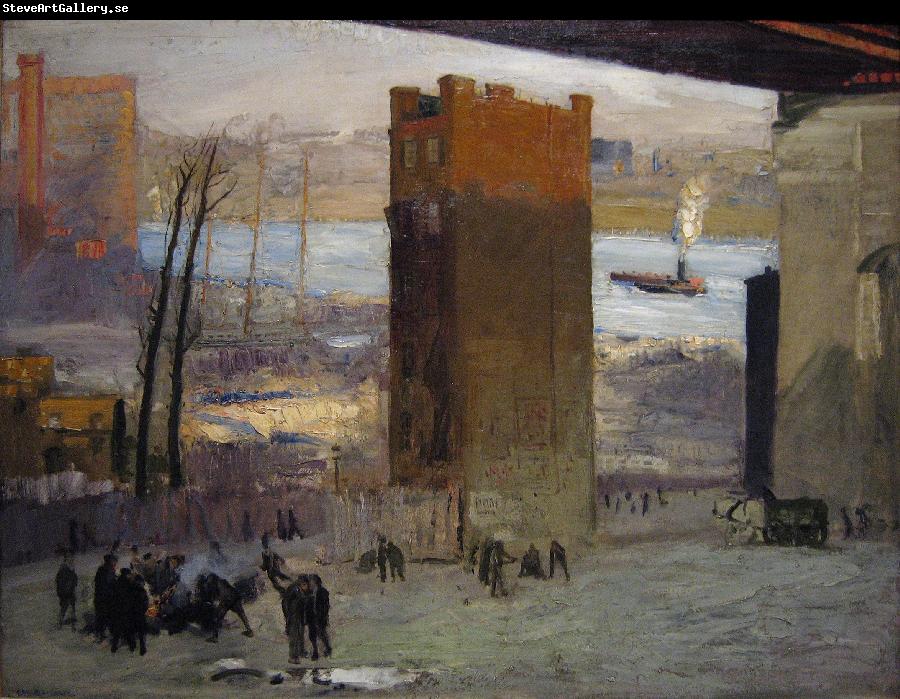 George Bellows The Lone Tenement